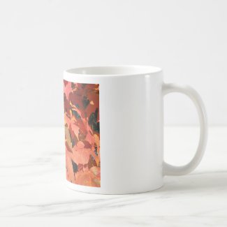 Fall leaves mug mug