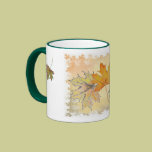 Fall leaves mug