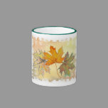 Fall leaves mug mugs