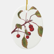 Fall Leaves Original Colored Pencil Artwork Ornament
