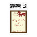 Fall Leaves Our Wedding postage by SweetRascal Fall Leaves Our Wedding postage