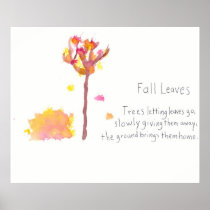 Fall Leaves Poster