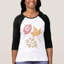 Fall Leaves t-shirts