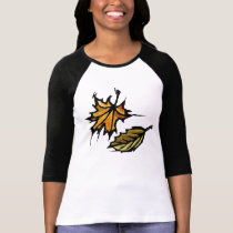 Fall Leaves t-shirts by String_Theory Fall Leaves t-shirts