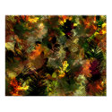 Fall Leaves Watercolour Poster posters by estjohn Fall Leaves Watercolour Poster posters