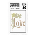 Fall Love Wedding Postage Stamp by frugalbride Fall Love Wedding Postage Stamp
