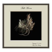 Fall Moons Fractal posters