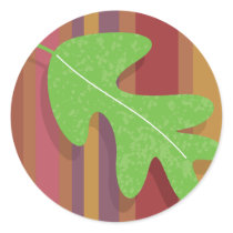 fall oak leaf stickers by littlethings fall oak leaf stickers
