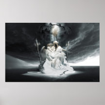 Fall of Lucifer Pieta Poster