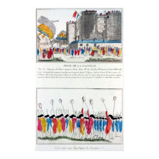 Fall of the Bastille print