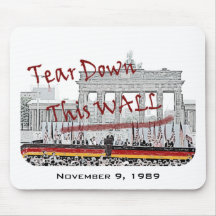 Fall of the Berlin Wall Anniversary Mousepads