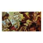 Fall Of The Titans By Rubens Peter Paul Photo Card
