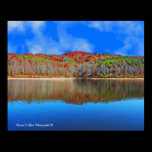 Fall on Grayson Lake posters