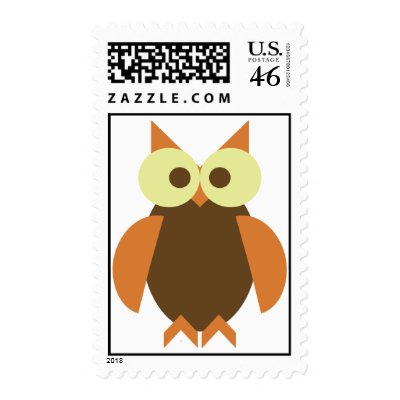 Fall Owl Stamp
