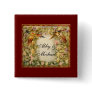 Fall pheasants button
