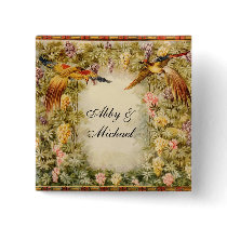 Fall pheasants buttons