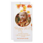 Fall photo cards