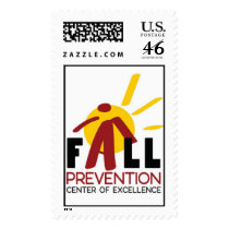 Fall Prevention - logo postage by gamaya Fall Prevention - logo postage