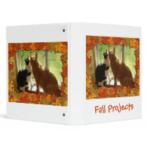 Fall Projects binders