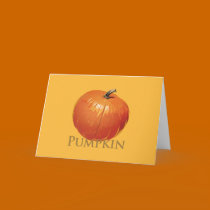 Fall Pumpkin cards