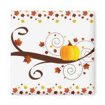 Fall pumpkin - Magnet