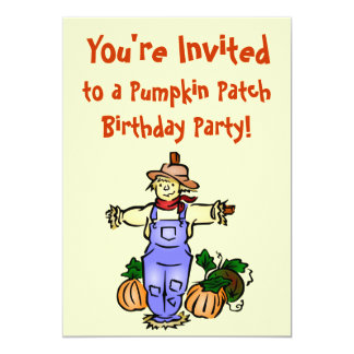 harvest party invitations