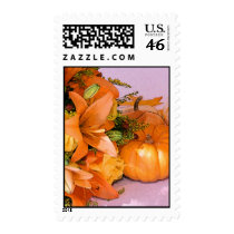 Fall Pumpkin US Postage Stamp