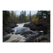 Fall Rapids n Rocks posters by Landscape_Prints Fall Rapids n Rocks posters