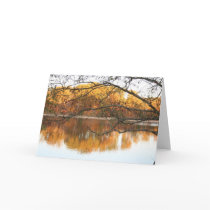 Fall Reflection Card
