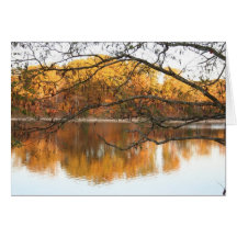 Fall Reflection Card