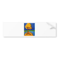 Fall Reflections bumper stickers by piliero Fall Reflections bumper stickers