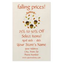 Fall Sale Flyer