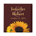 Fall Save the Date Magnet magnet