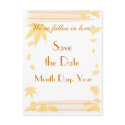 Fall Save the Date postcards by frugalbride Fall Save the Date postcards