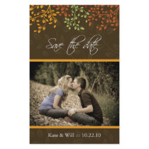 Fall Save the date Wedding Invitation stationery by colourfuldesigns Fall Save the date Wedding Invitation stationery