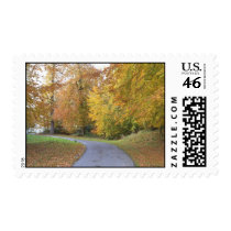 Fall Scene Postage stamps