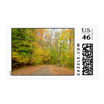 Fall Scene Stamp