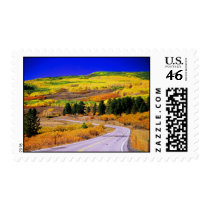 Fall, Scenic Byway 12, Utah postage stamp