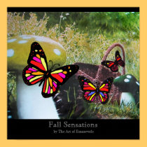 Fall Sensations poster posters