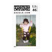 Fall Smiles postage
