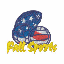 Fall Sports embroidered shirts by ZazzleEmbroidery Fall Sports embroidered shirts
