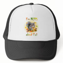 Fall Squirrel in Leaves hats by holidayideas Fall Squirrel in Leaves hats