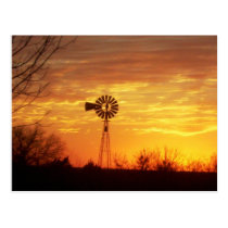 Fall Sunset postcards