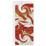 Fall Swirl Design Rack Card Template