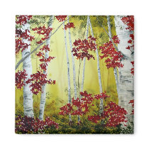 Fall Symphony Magnet by paintingcoyote36 Fall Symphony Magnet