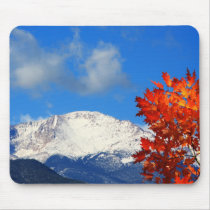 Fall Time in the Colorful Rocky Mountains mousepads by KahunaLuna Fall Time in the Colorful Rocky Mountains mousepads