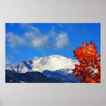 Fall Time in the Colorful Rocky Mountains Posters
