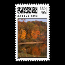 Fall Time Postage stamps