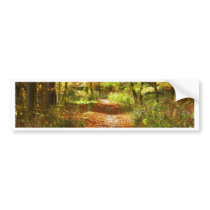 Fall Trail Bumper Sticker