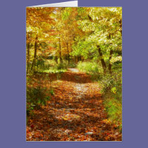 Fall Trail cards